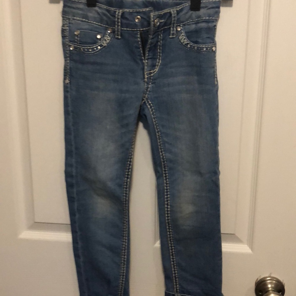 Girls ankle length jeans